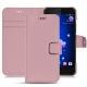 Housse cuir HTC U11 - Rose PU