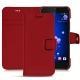 Lederschutzhülle HTC U11 - Rouge PU