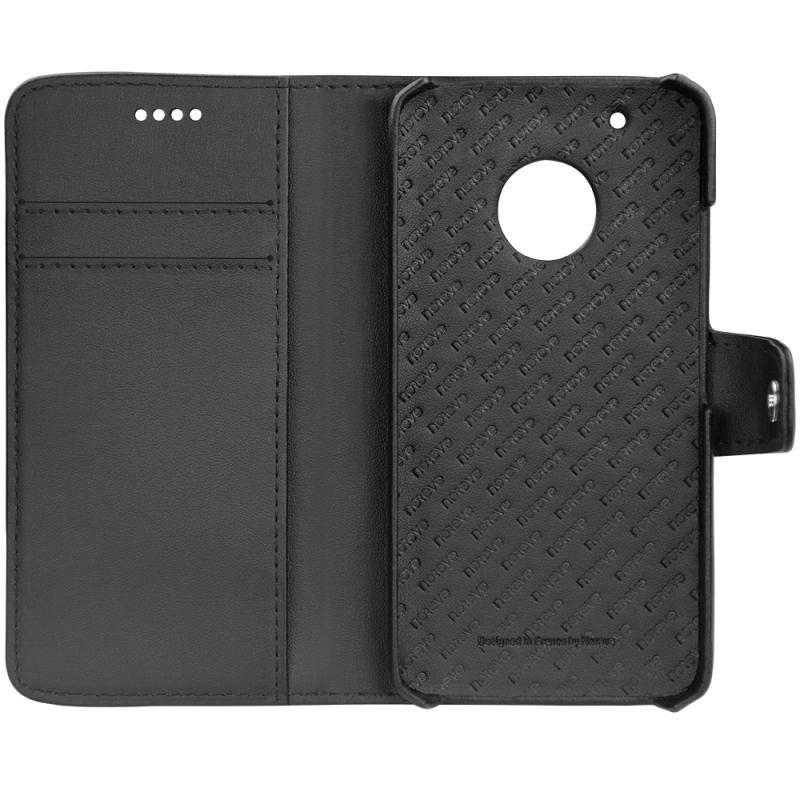 Funda de piel Lenovo Moto G5 Plus