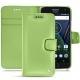 Funda de piel Lenovo Moto G5 Plus - Vert olive ( Nappa - Pantone 578U ) 