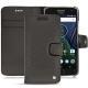 Lenovo Moto G5 Plus leather case - Anthracite ( Pantone 424C ) 