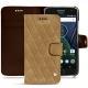 Capa em pele Lenovo Moto G5 Plus - Sable vintage - Couture