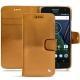 가죽 커버 Lenovo Moto G5 Plus - Or Maïa ( Pantone 871C ) 
