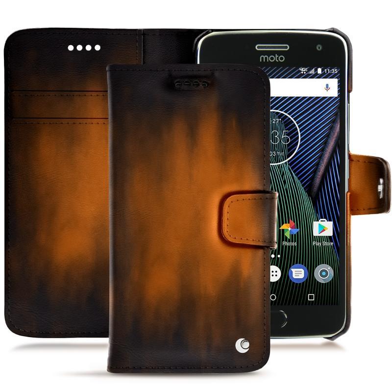 Lenovo Moto G5 Plus leather case