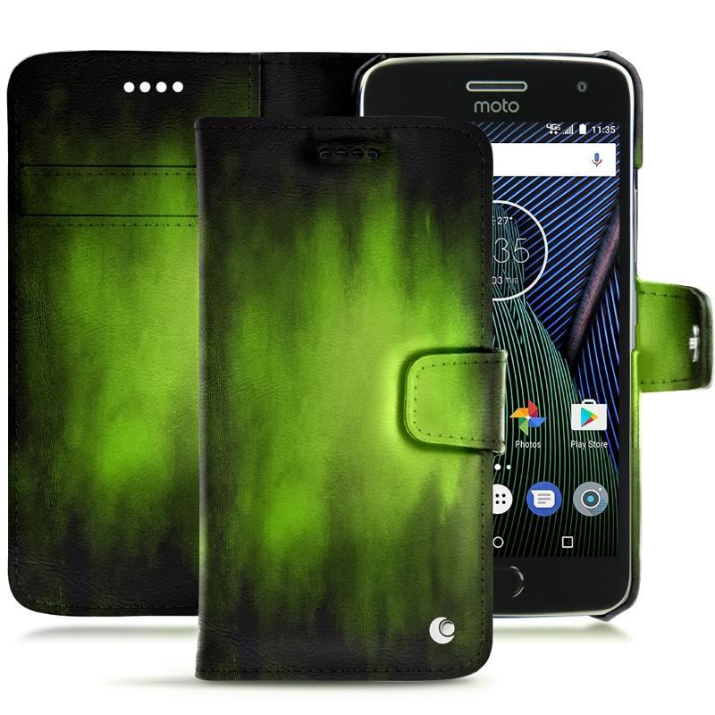 Capa em pele Lenovo Moto G5 Plus Capa em pele Lenovo Moto G5 Plus