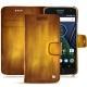 Capa em pele Lenovo Moto G5 Plus - Doré Patine