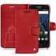 Lederschutzhülle Lenovo Moto G5 Plus - Rouge troupelenc