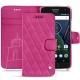 Lenovo Moto G5 Plus leather case - Rose BB - Couture