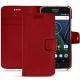 Custodia in pelle Lenovo Moto G5 Plus - Rouge PU