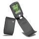 硬质真皮保护套 HTC P3450 - HTC Touch - Dopod S1 - Noir ( Nappa - Black ) 
