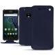 Funda de piel Lenovo Moto G5 Plus - Cobalt ( Pantone 2766C ) 