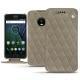 Funda de piel Lenovo Moto G5 Plus - Darboun sabla - Couture