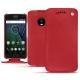 Funda de piel Lenovo Moto G5 Plus - Rouge troupelenc