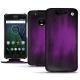 Lederschutzhülle Lenovo Moto G5 Plus - Violet Patine