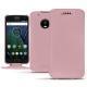 Custodia in pelle Lenovo Moto G5 Plus - Rose PU