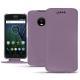 Lederschutzhülle Lenovo Moto G5 Plus - Lilas PU