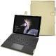 Housse cuir Microsoft Surface Pro (2017) - Beige ( Nappa - Pantone 7502C ) 