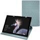 Custodia in pelle Microsoft Surface Pro (2017) - Bleu ciel - Couture ( Nappa - Pantone 277C ) 
