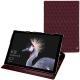 Funda de piel Microsoft Surface Pro (2017) - Lie de vin - Couture ( Pantone 5115C ) 