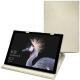 Microsoft Surface Pro (2017) leather case - Blanc escumo