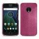 Custodia in pelle Lenovo Moto G5 Plus - Serpent ciclamino