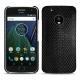 Lederschutzhülle Lenovo Moto G5 Plus - Serpent nero