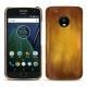 가죽 커버 Lenovo Moto G5 Plus - Doré Patine