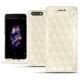 Capa em pele OnePlus 5 - Blanc - Couture ( Bologna - White ) 