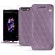 가죽 커버 OnePlus 5 - Lilas - Couture ( Nappa - Pantone 2645U ) 