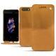 OnePlus 5 leather case - Or Maïa ( Pantone 871C ) 