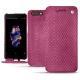 OnePlus 5 leather case - Serpent ciclamino