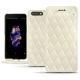 OnePlus 5 leather case - Blanc escumo - Couture