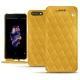 Capa em pele OnePlus 5 - Jaune soulèu - Couture