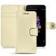 レザーケース OnePlus 5 - Ivoire ( Sleek P C12 - White ) 