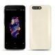 Capa em pele OnePlus 5 - Blanc (  Nappa - White ) 