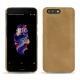 Coque cuir OnePlus 5 - Sable vintage ( Roughtcut - Gaucho#57254 ) 