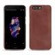 OnePlus 5 leather cover - Passion vintage ( Glutton - Red ) 