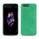 Coque cuir OnePlus 5 - Menthe vintage ( Pantone 562C ) 