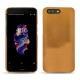 OnePlus 5 leather cover - Or Maïa ( Pantone 871C ) 