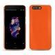 Lederschutzhülle OnePlus 5 - Orange fluo