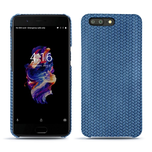 Funda de piel OnePlus 5Abaca ishia ( Pantone #395775 ) 