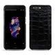 OnePlus 5 leather cover - Crocodile nero