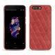 Custodia in pelle OnePlus 5 - Cerise vintage - Couture