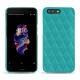 レザーケース OnePlus 5 - Bleu fluo - Couture