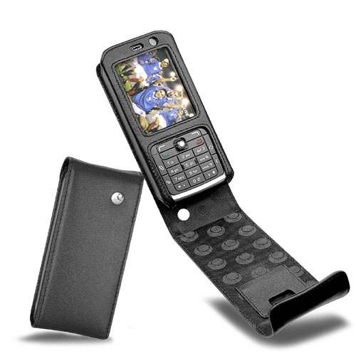Capa em pele Nokia N77 