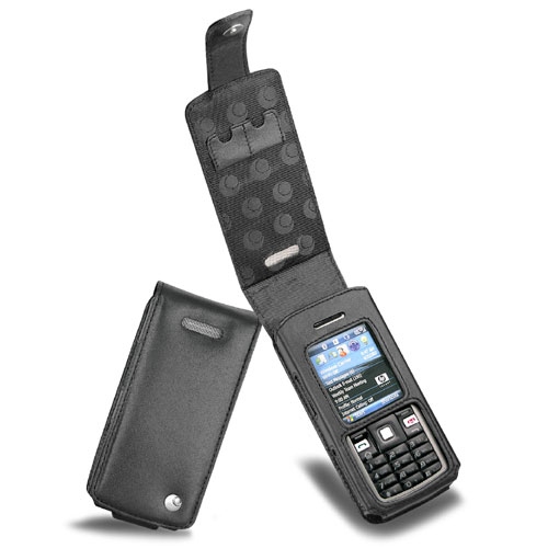 Lederschutzhülle HP iPAQ 510 Voice Messenger  - Noir ( Nappa - Black ) 