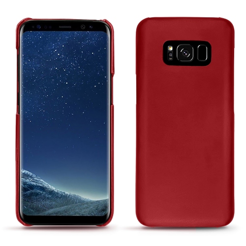 Capa em pele Samsung Galaxy S8Rouge ( Nappa - Pantone #d50032 ) 