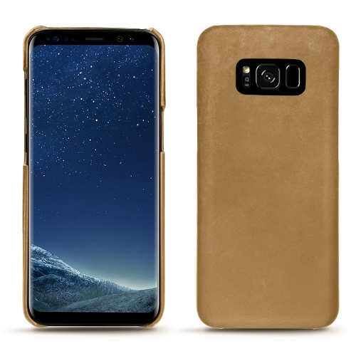 Lederschutzhülle Samsung Galaxy S8Sable vintage ( Pantone #9b7340 ) 
