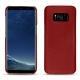 Funda de piel Samsung Galaxy S8 - Tomate ( Pantone 187C ) 
