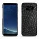 Funda de piel Samsung Galaxy S8 - Autruche nero